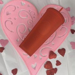 Starbucks red Matte Tumbler