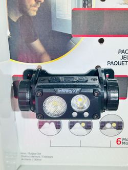 RECHARGEABLE LED Headlamp-flash light 1,500 Lumens