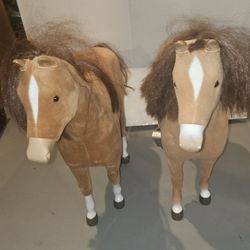 2 American Girl Horses Chestnut 19inch