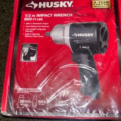 Husky Impact Wrench 800lbs 