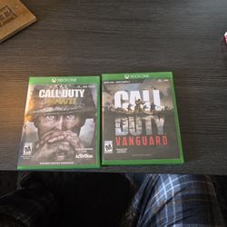 Call Of Duty Games - Vanguard And WWII