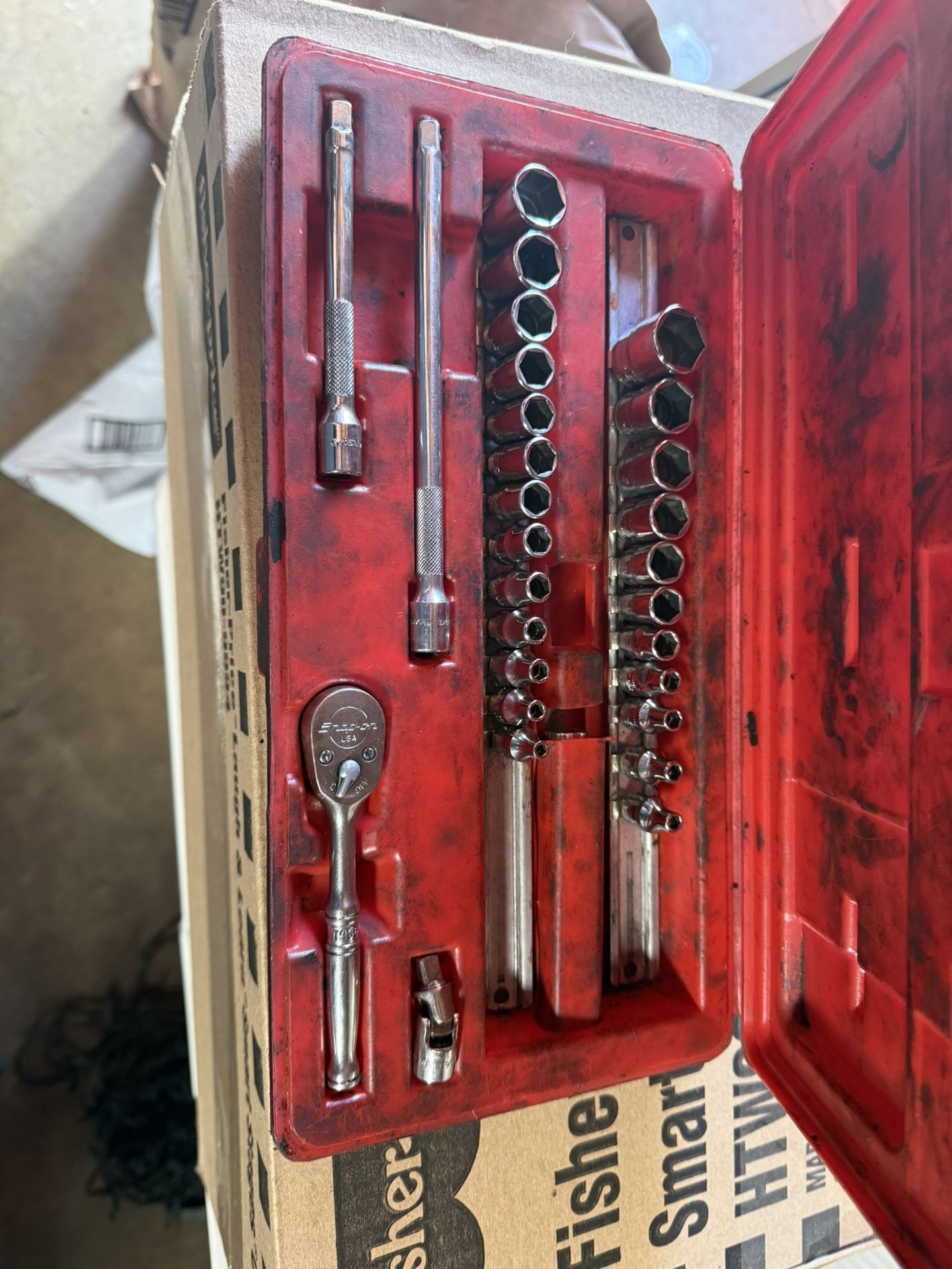 1/4” Metic-Standard 6 Point Set Snap on