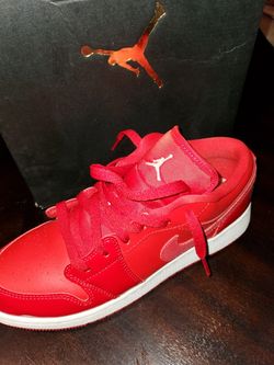 Classic Jordan's red white mint condition box just got torn up.