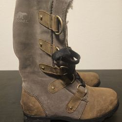 Sorel Women s Emelie Lace Major Brown Boots for Sale in Portland
