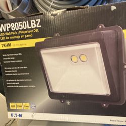 NEW WP8050LBZ LED Wall Pack Flood Lighting By Eaton