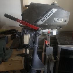 2.5hp Nissan Outboard