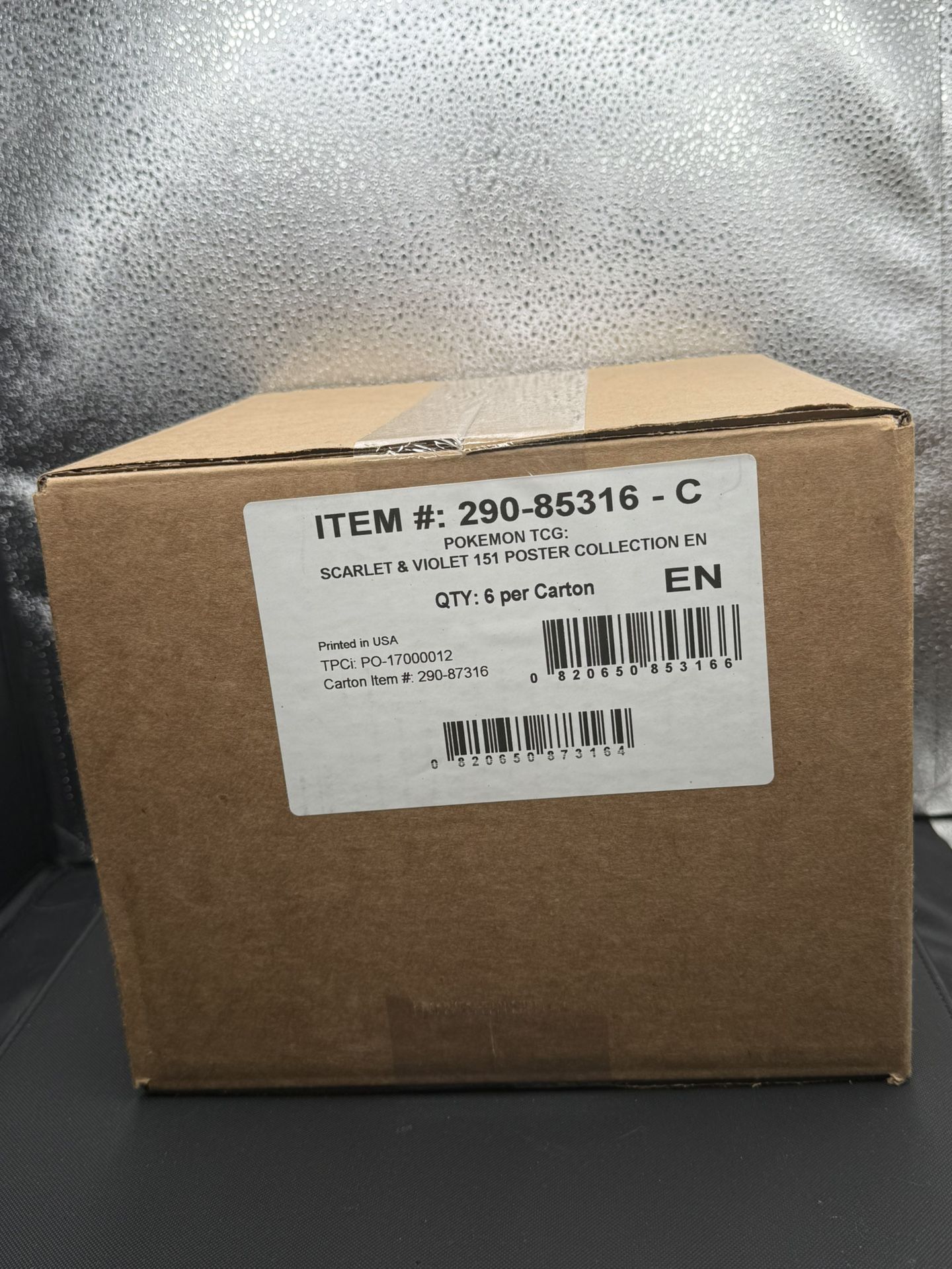 Pokemon 151 Poster Collection Sealed Cases