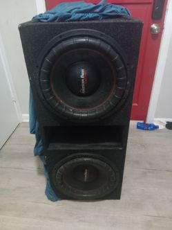 2x15 American Bass Subwoofers