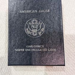 2008 American Eagle One Ounce Silver Uncirculated Coin 