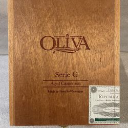 Oliva Serie G Cigar Wood Storage Box Case
