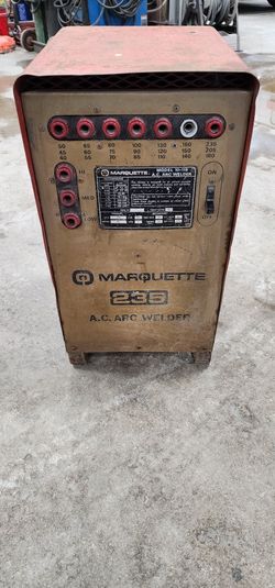 Marquette 235 Arc Welder