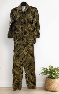 Halloween costume -  British Army DPM camouflage combat suit.