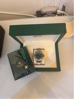 NEGOTIABLE Rollie Hulk sub Swiss movement with box and papers