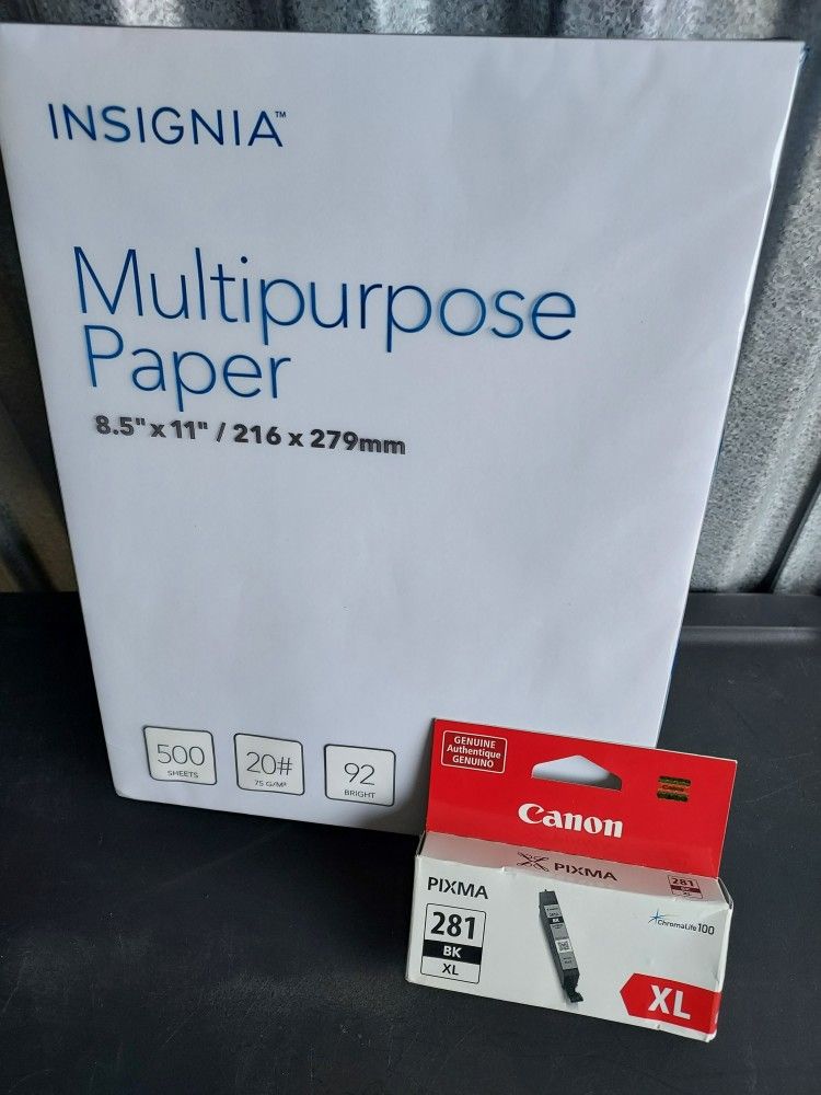 Printer Paper With Black Ink