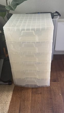 Clear Heavy Duty Drawers ( Michaels)