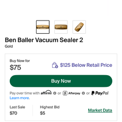 BEN BALLER Vaccum Seal