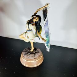 Eagle Female Indian Musical Figurine 9"‼️