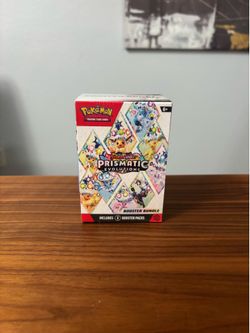 New Pokemon Prismatic Evolutions Booster Bundle