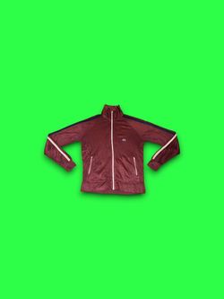 Vintage Lacoste Izod full zip track jacket maroon men’s medium