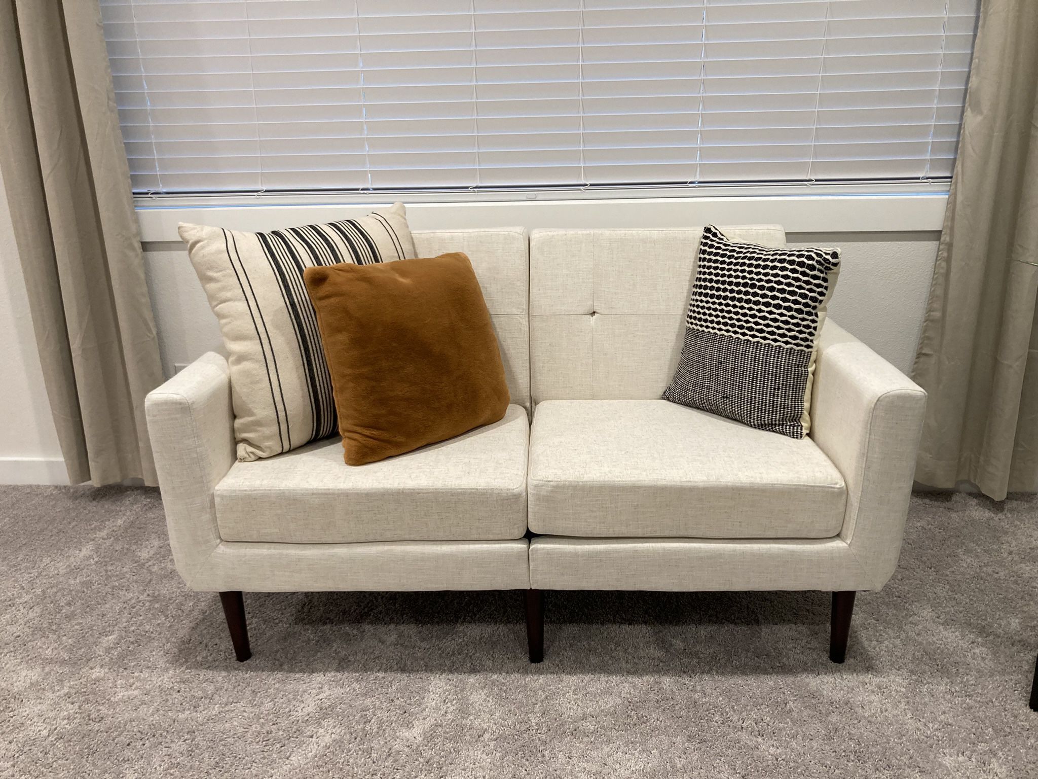Modern Loveseat/small Couch
