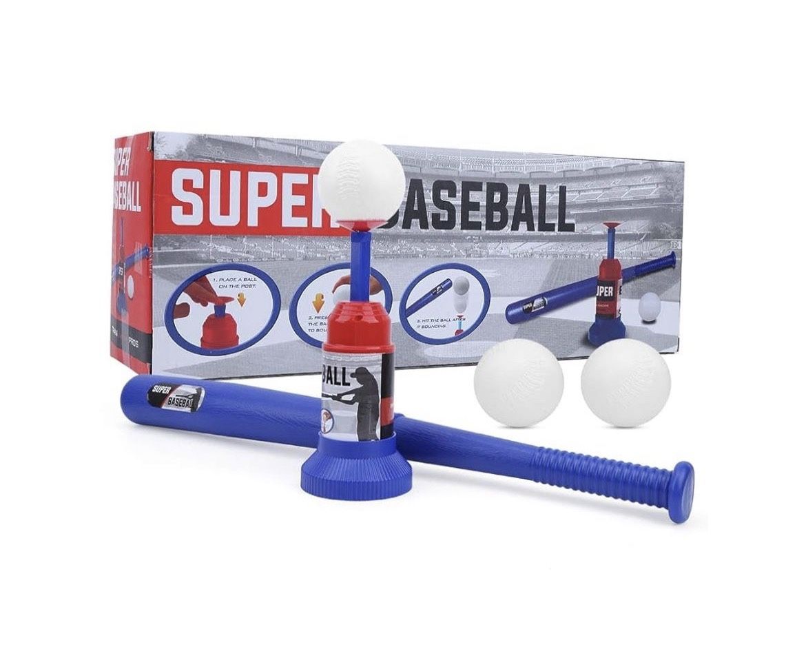 Brand New T Ball Set, ABS Semi Automatic Baseball Launcher Toy