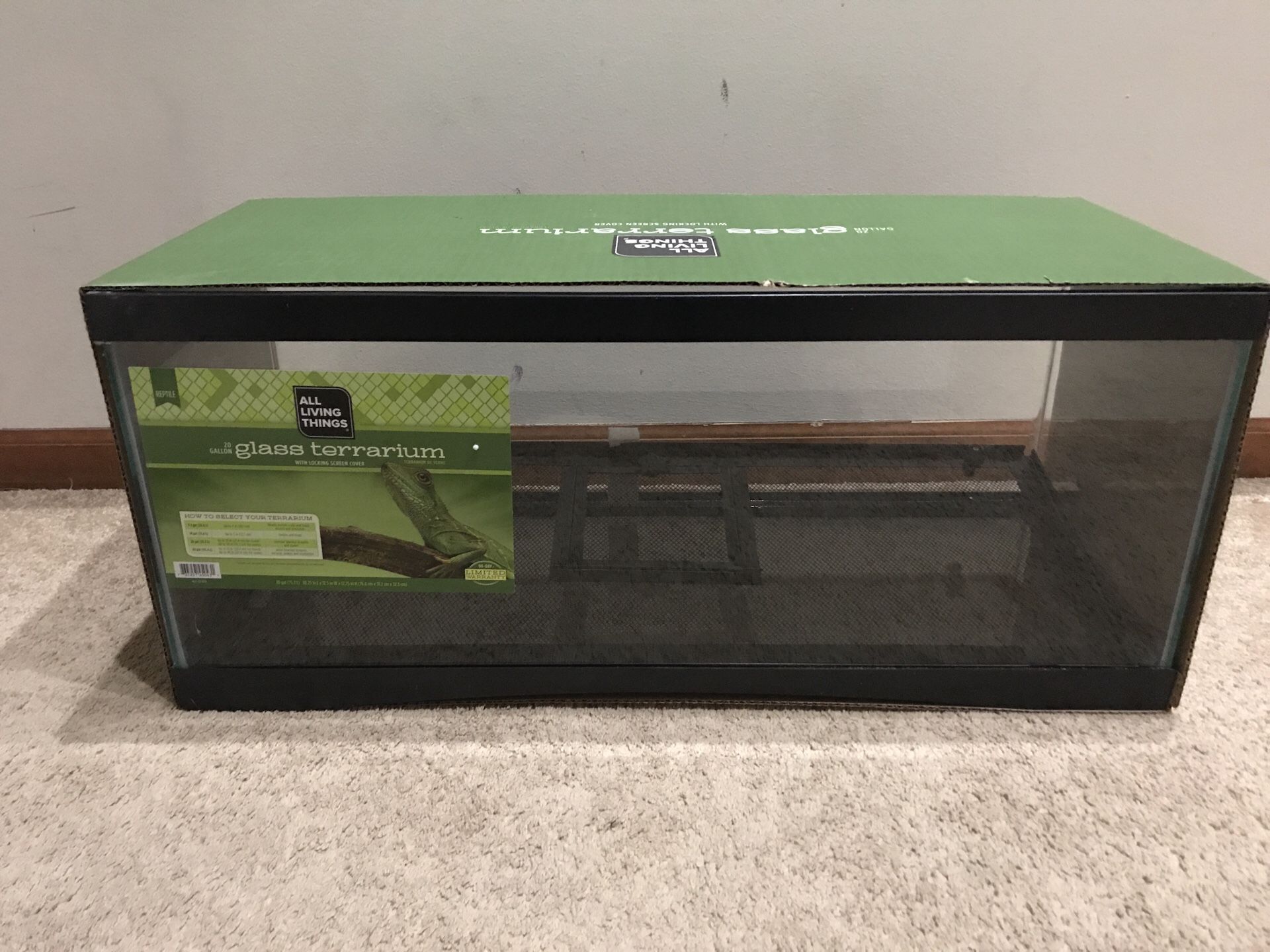 All living things reptile terrarium cage NEW