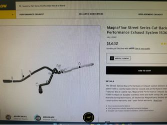 Magnaflow exhaust