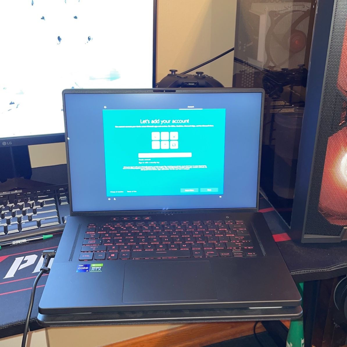 ASUS- ROG Zephyrus gaming laptop 