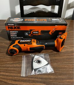 Ridgid 18v Brushless Nuke Subcompact Oscillating Multi-Tool