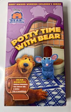 Old classic Never Opened: Disney's Bear in the Big Blue House VHS Tape