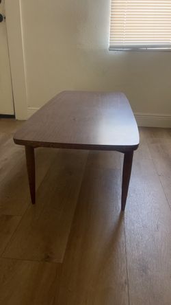 Mid-Century Modern Wood Coffee Table
