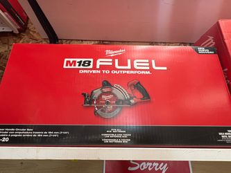 Milwaukee new 71/4” circular saw M18 fuel
