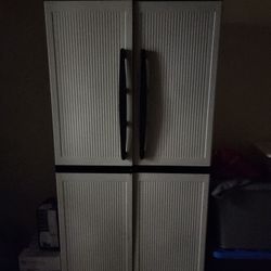 Storage Cabinet about 6'5 Tall and 3 feet Wide. CASH ONLY