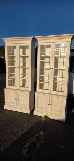 Ethan Allen Villa Double Library Bookcase