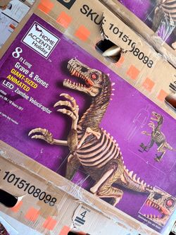 Dinosaur Halloween decoration animatronic
