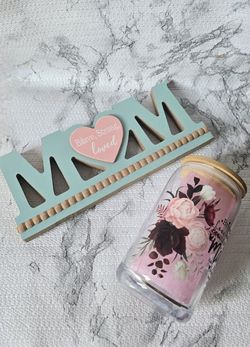 Glass Cup Mothers Day 