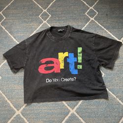 art graphic t shirt size M