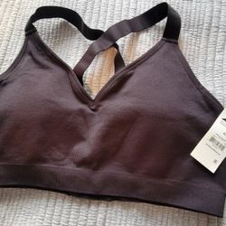 Avia Women's Charcoal Sports Bra