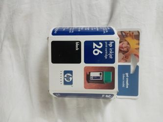 HP 26 BLACK PRINTER INK