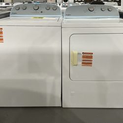 Whirlpool 3.5 cu. ft. Washer w/Deep Water Wash 7.0 cu. ft. Vented Gas Dryer
