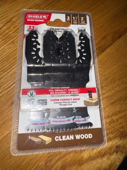 Diablo Demo Demon Bi-Metal Oscillating Blades 3-Pack