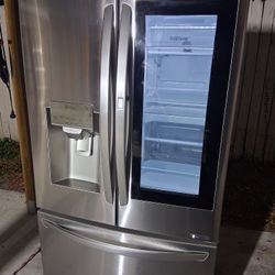LG French doors stainless steel..works Well.... ready tested 