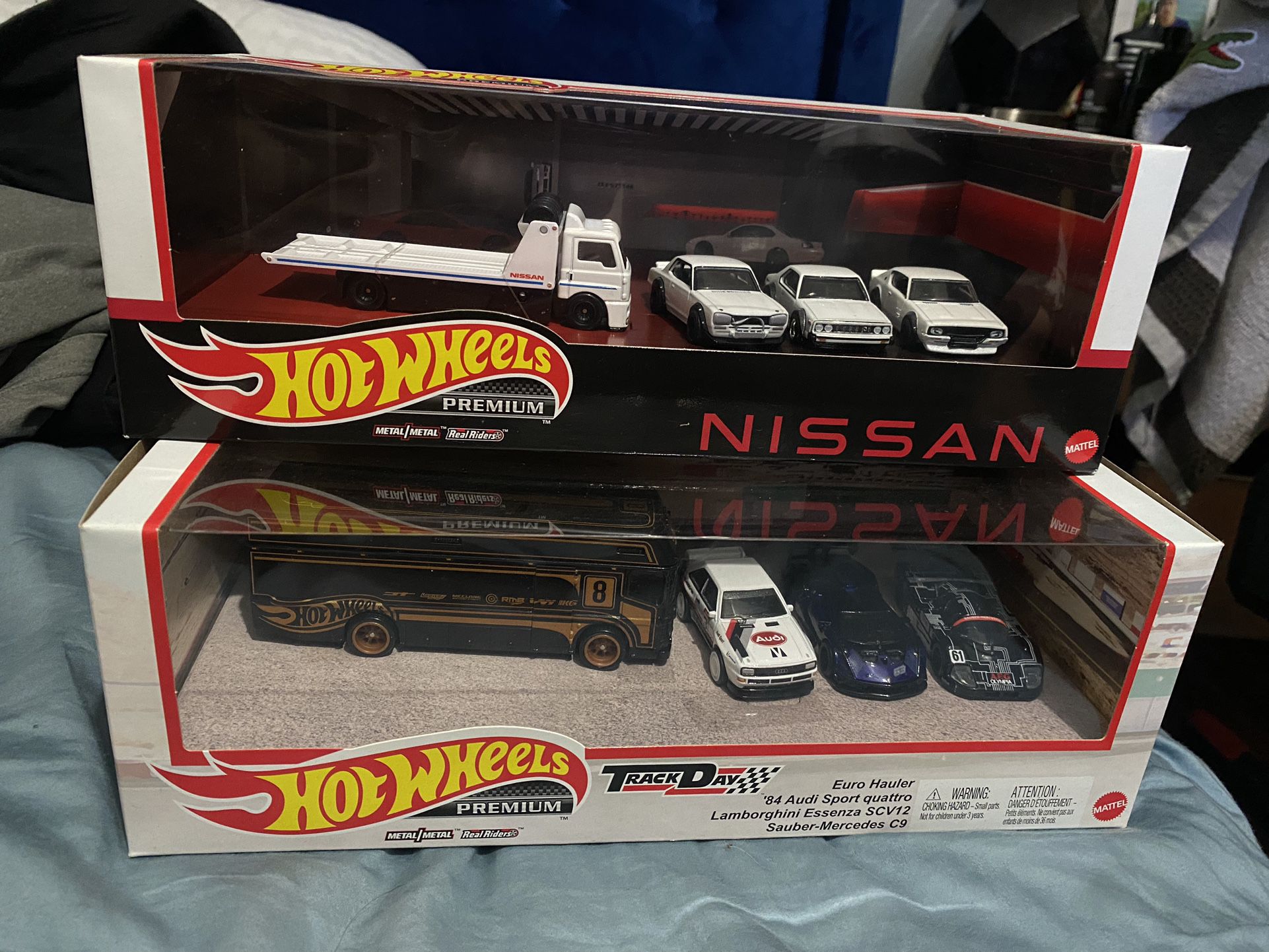Hotwheel Premium Sets Nissan and Trackday 