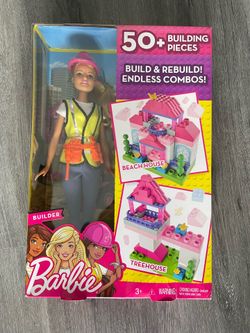 2016 NRFB Mattel Barbie Career Series Builder Barbie Model-12215