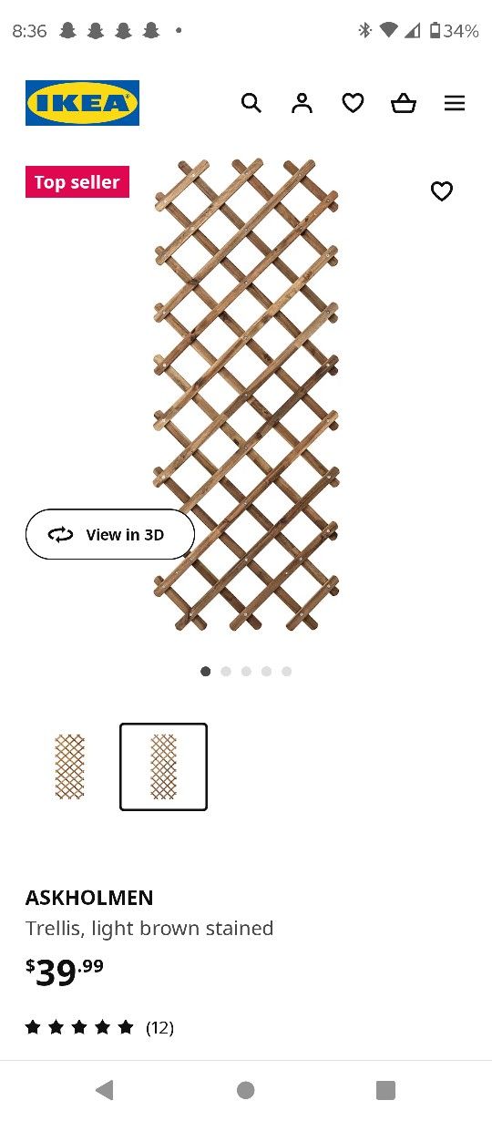 IKEA askholmen trellis | Patio Decor