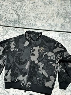 Nike Jordan x PSG Paris Saint-Germain Full Zip Jacket FN5320-010 Men XXL