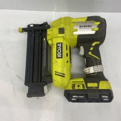 Ryobi P320VN 18V Cordless AirStrike Brad Nailer w/ 2Ah Battery