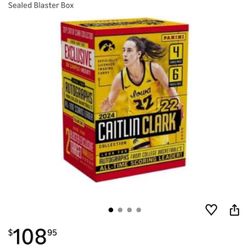 2024 Panini Caitlin Clark Collection – Sealed Blaster Box