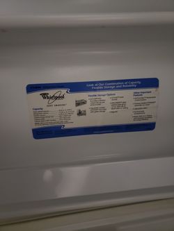 Whirlpool refrigerator
