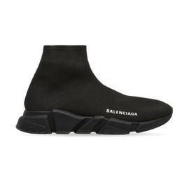 Balenciaga Speed Knit Sneaker - All Black